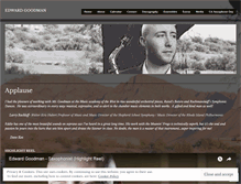 Tablet Screenshot of edward-goodman.com